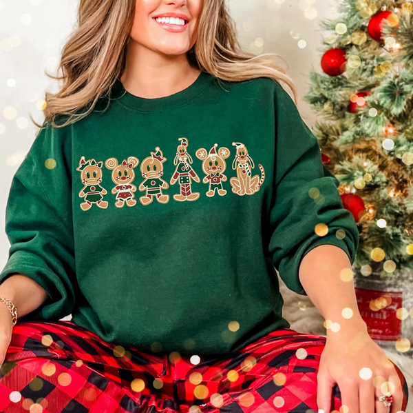 Gingerbread Characters | Sweatshirt