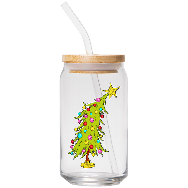 Whoville Tree | Clear Can Glass