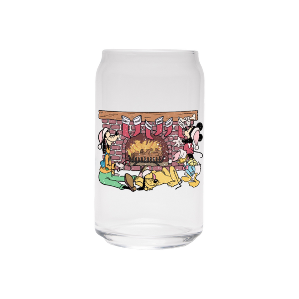 Magical Vintage Christmas | Clear Can Glass