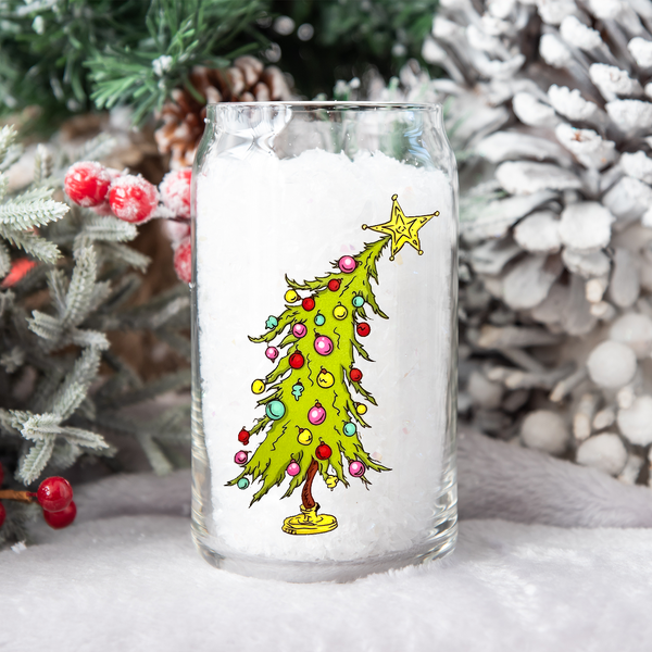 Whoville Tree | Clear Can Glass