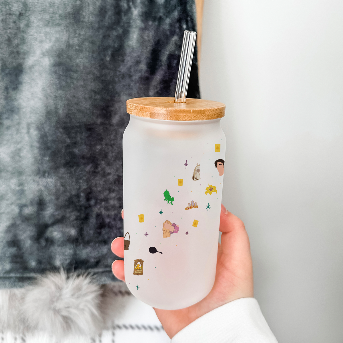 Floating Lanterns Pixie Dust Frosted Can Glass Little Things With Sam