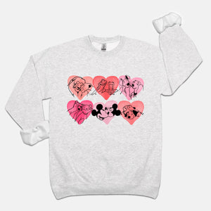 Valentine Characters | Sweatshirt