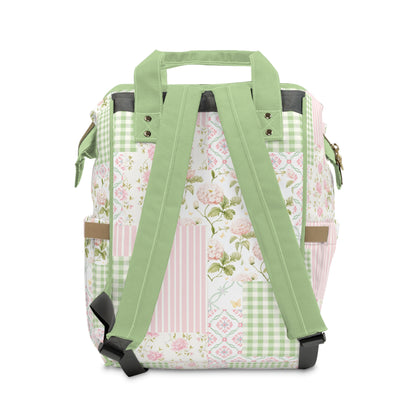 Spring Patchwork | Diaper Backpack