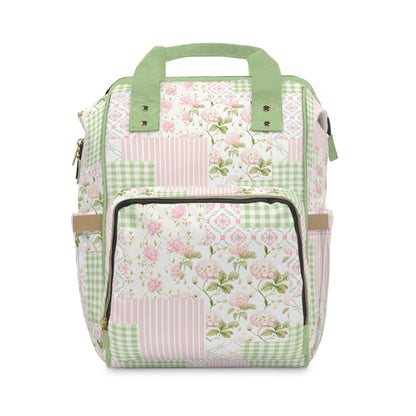Spring Patchwork | Diaper Backpack