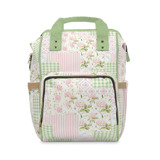 Spring Patchwork | Diaper Backpack