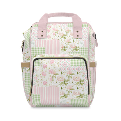 Spring Patchwork | Diaper Backpack