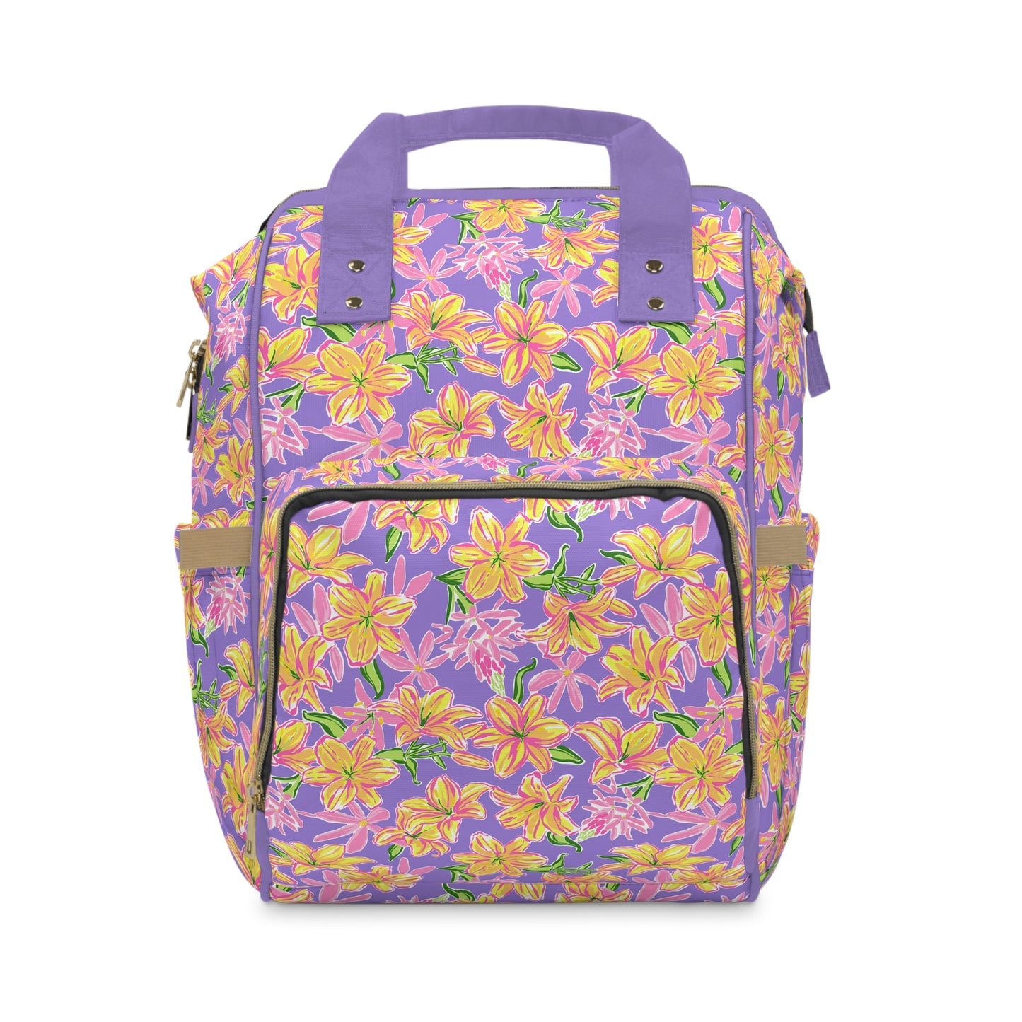 Flower Gleam & Glow | Diaper Backpack