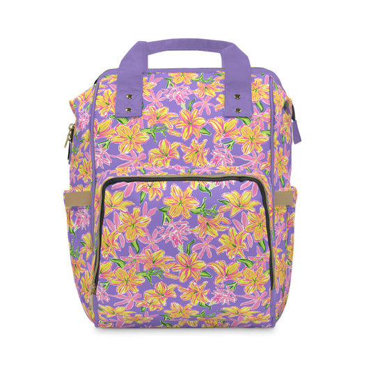 Flower Gleam & Glow | Diaper Backpack