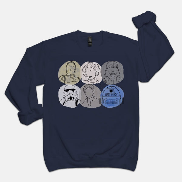 Galaxy Characters | Sweatshirt