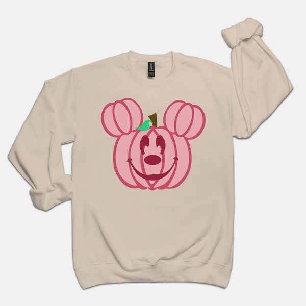 Pink Mickey Pumpkin | Sweatshirt