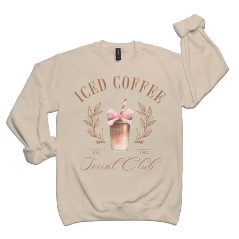 Iced Coffee Social Club | Sweatshirt