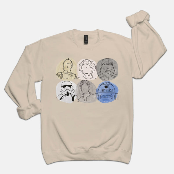Galaxy Characters | Sweatshirt