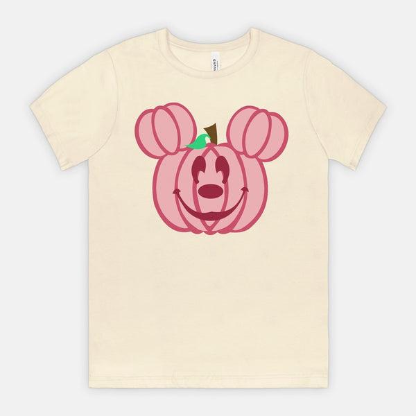 Pink Mickey Pumpkin | T-Shirt