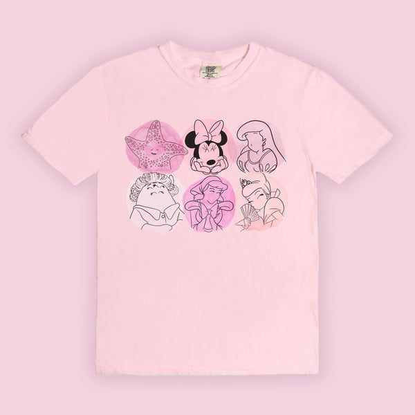 Pink Characters | T-Shirt