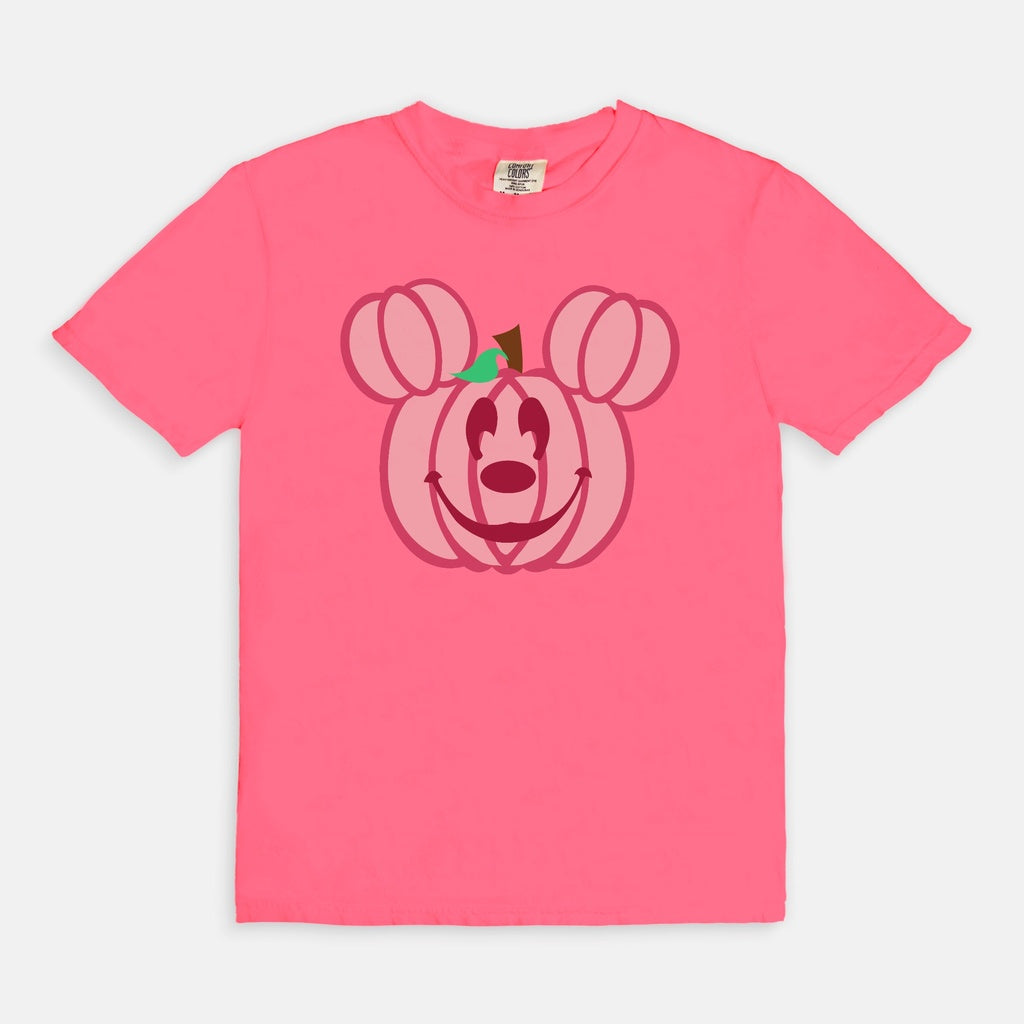 Pink Mickey Pumpkin | T-Shirt