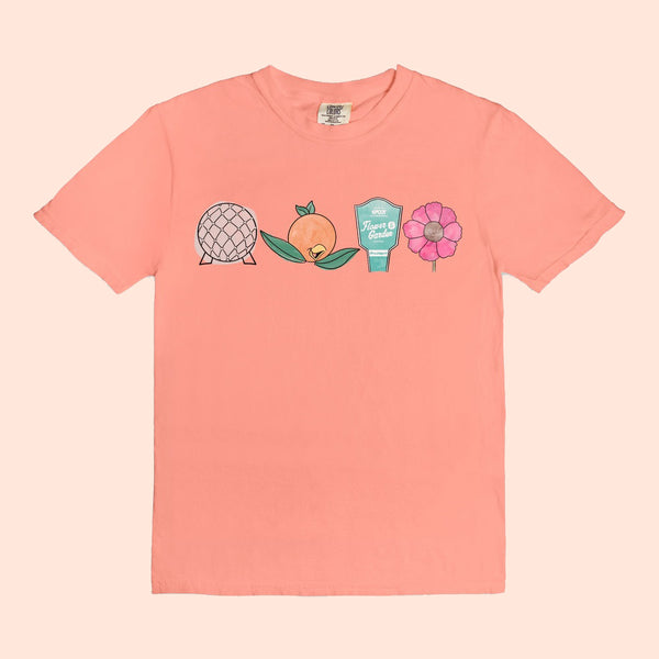 Flower & Garden Icons | T-Shirt