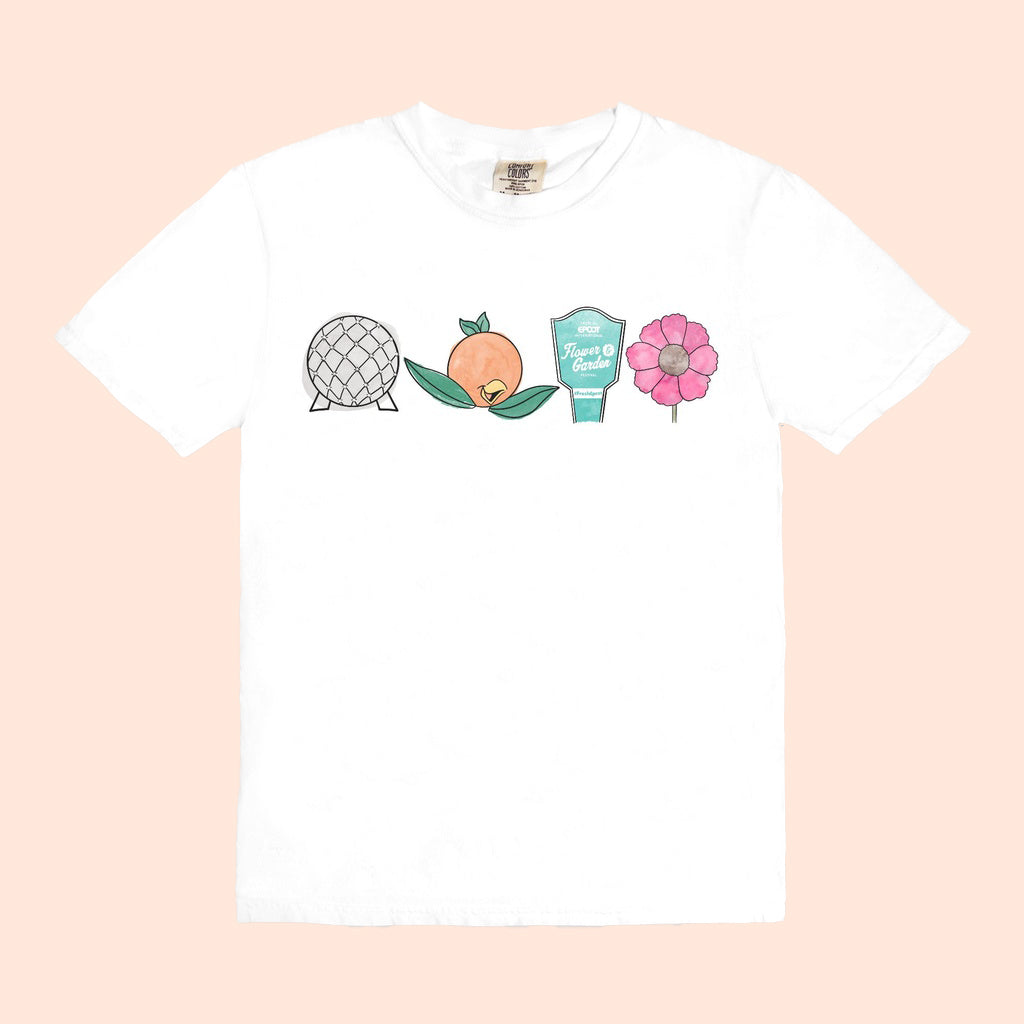 Flower & Garden Icons | T-Shirt