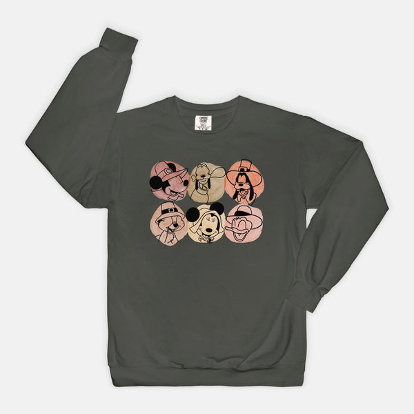 Thanksgiving Characters | Sweatshirt