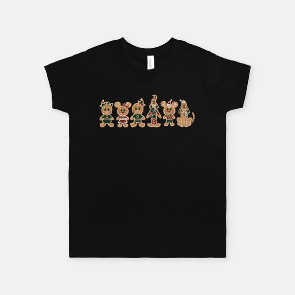 Gingerbread Characters | Youth T-Shirt