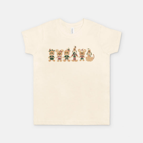 Gingerbread Characters | Youth T-Shirt