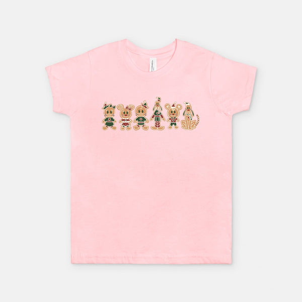 Gingerbread Characters | Youth T-Shirt