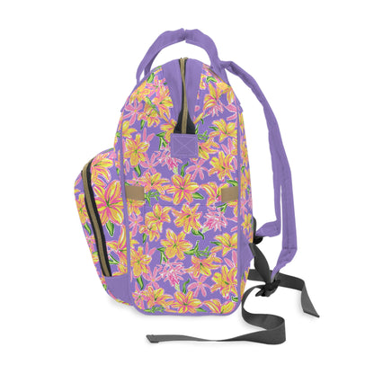 Flower Gleam & Glow | Diaper Backpack