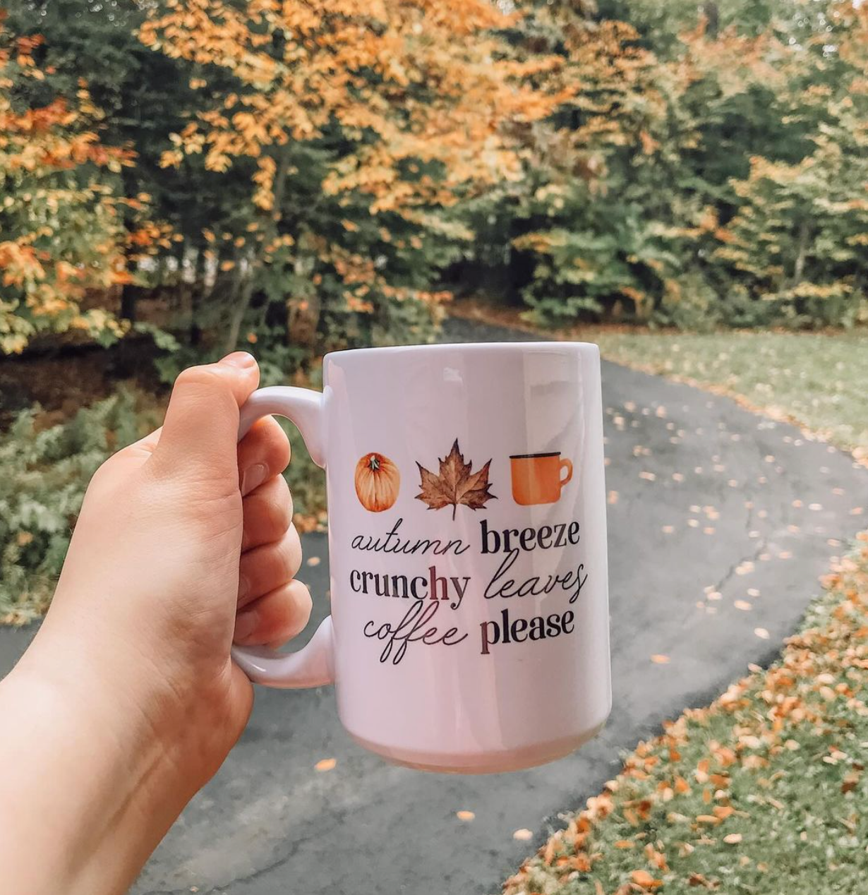 Autumn Breeze, Crunchy Leaves, Coffee Please