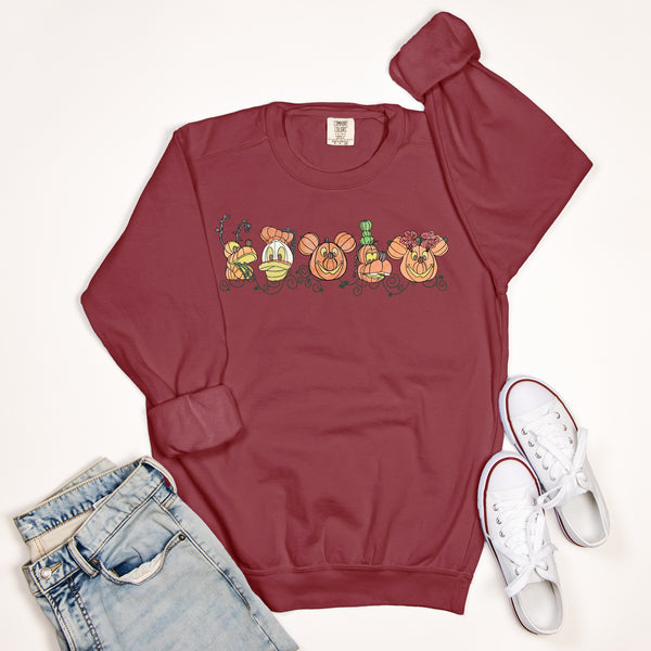 Character Pumpkins | Sweatshirt