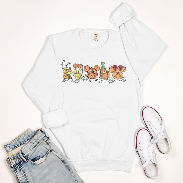 Character Pumpkins | Sweatshirt