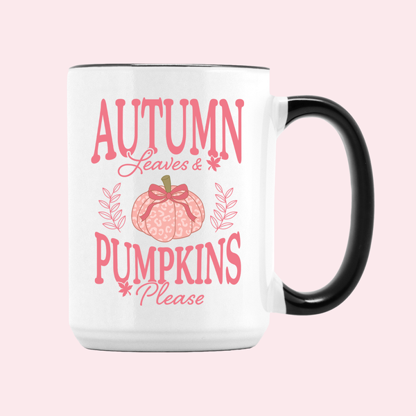 Autumn Leaves & Pumpkins Please