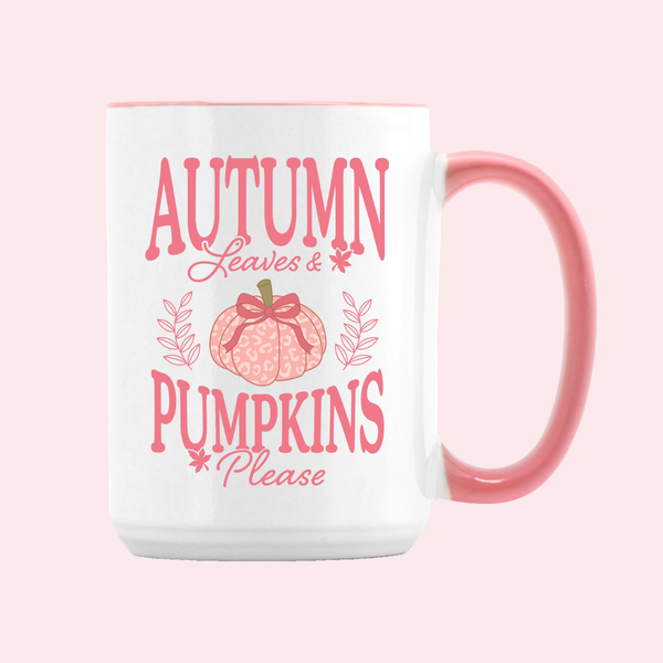 Autumn Leaves & Pumpkins Please