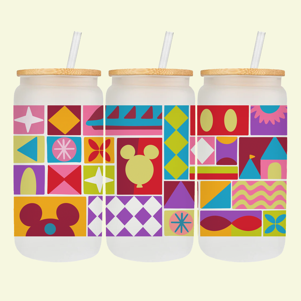 Beverage In The Parks | Frosted Can Glass