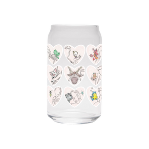 Best Sidekicks Ever | Clear Can Glass