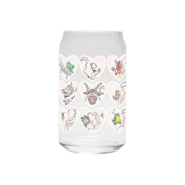 Best Sidekicks Ever | Clear Can Glass