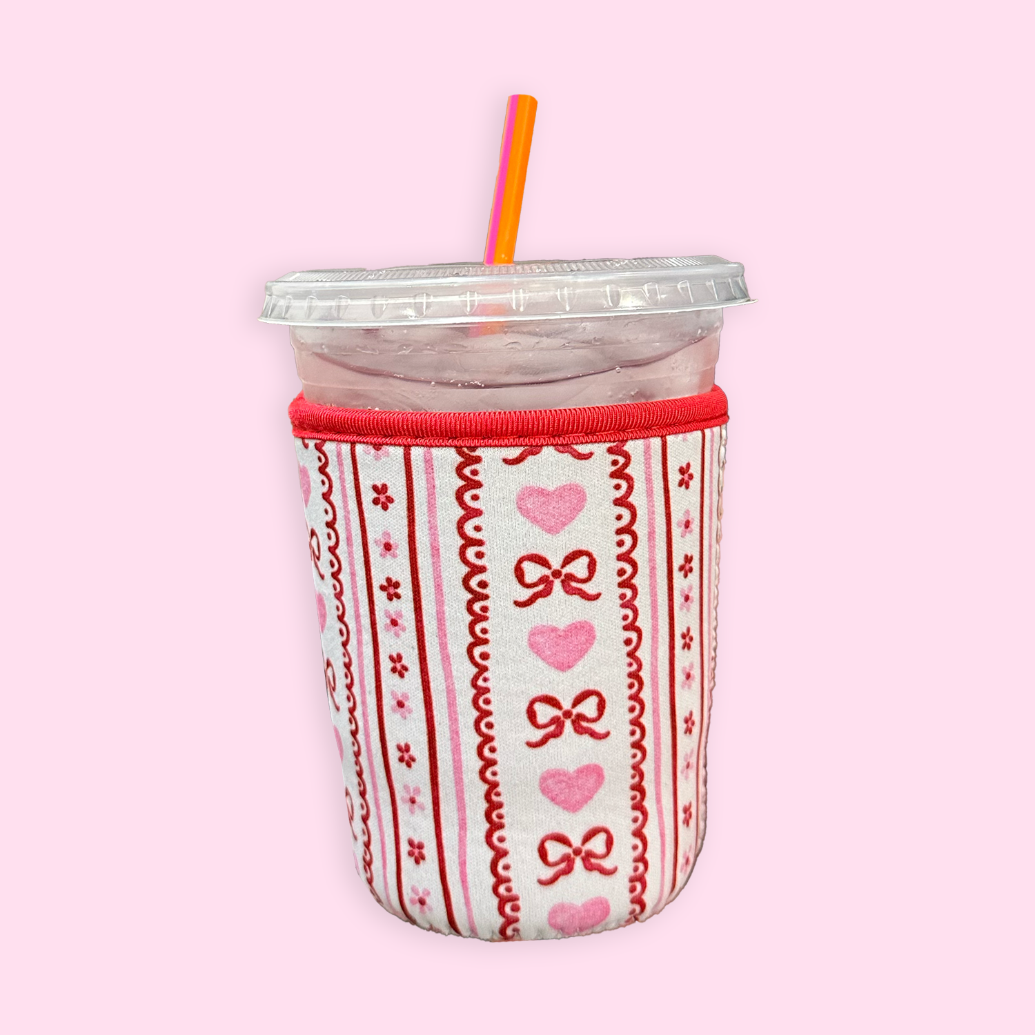 Hearts & Bows | Cup Sleeve