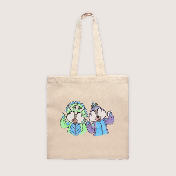 Dinoland Chipmunks | Tote Bags