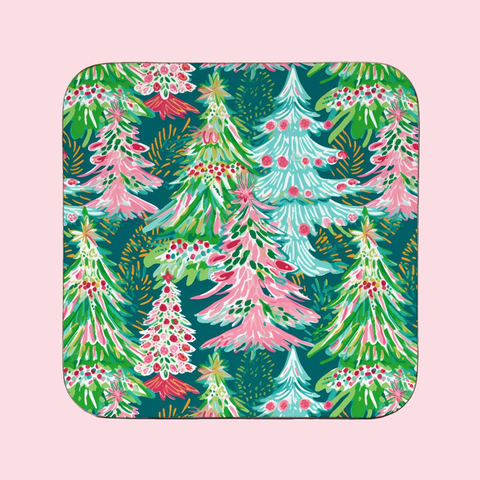 Preppy Trees | Coaster Set