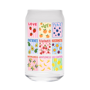 Fruit of the Spirit | Clear Can Glass
