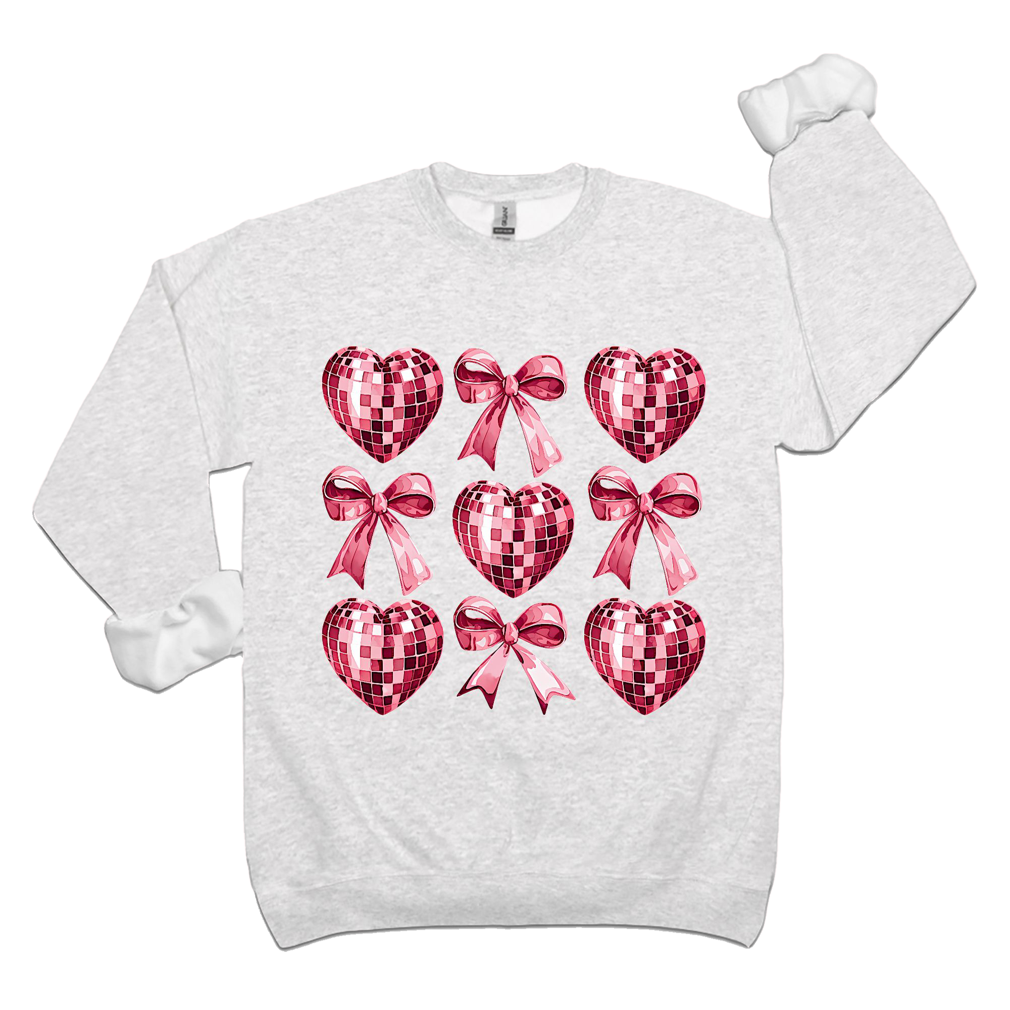 Disco Hearts & Bows | Sweatshirt