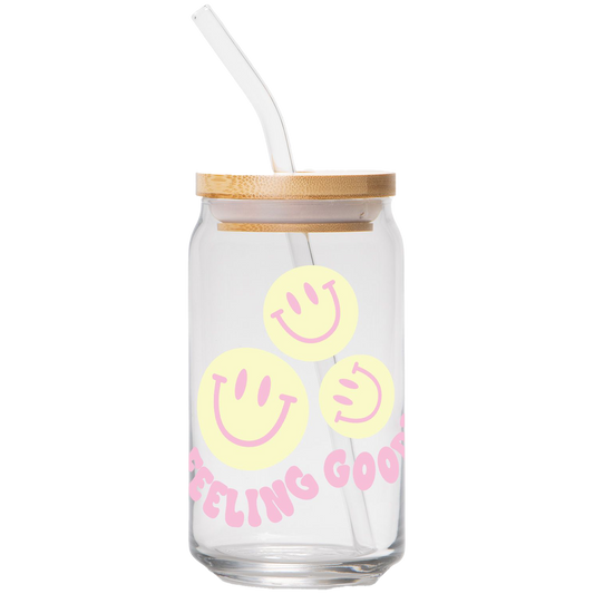 Feeling Good! | Clear Can Glass