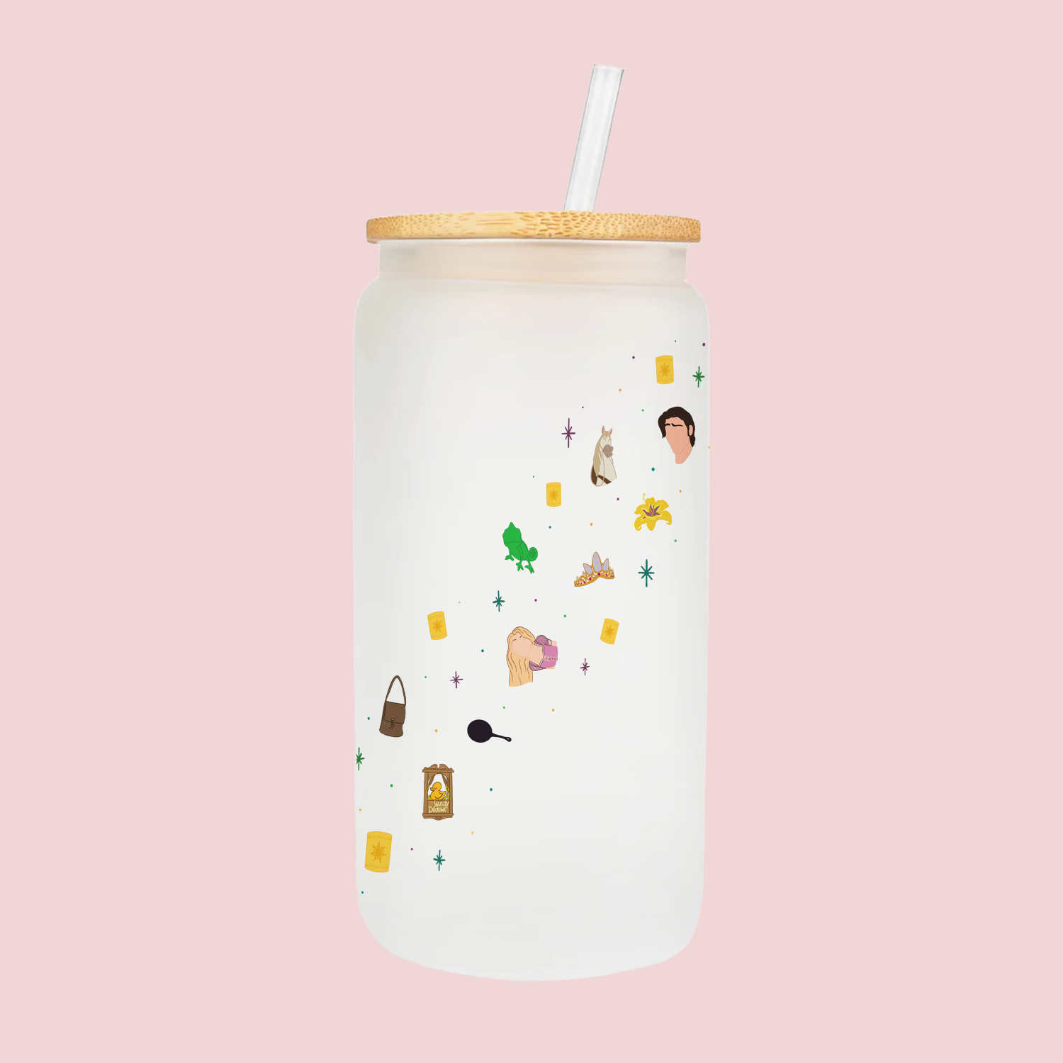 Floating Lanterns Pixie Dust | Frosted Can Glass