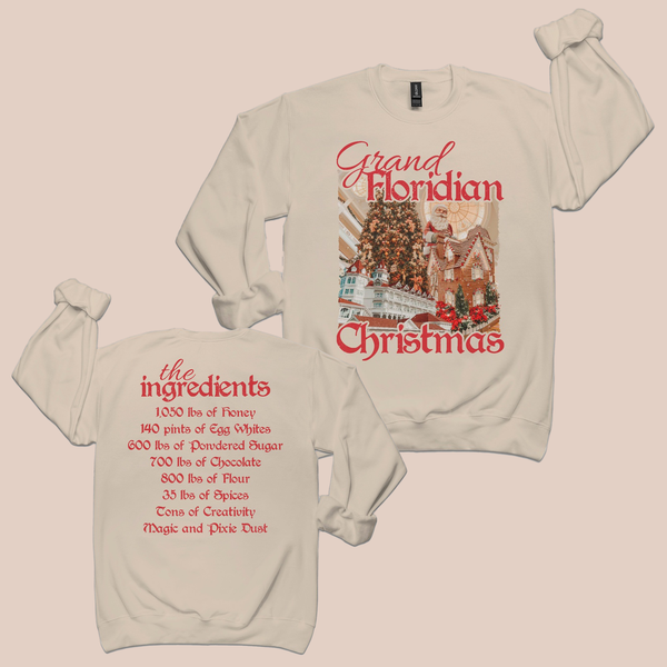 Grand Floridian Christmas | Double Sided Sweatshirt