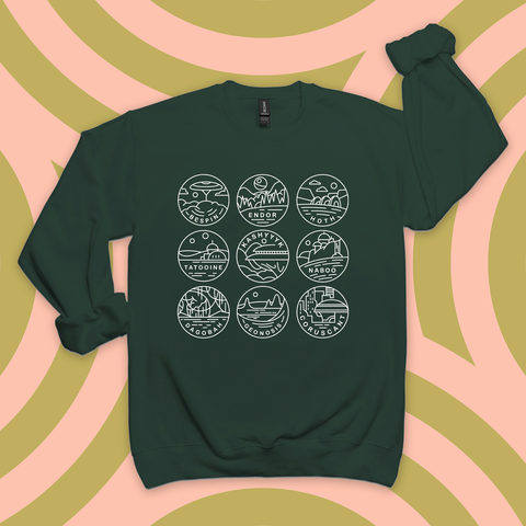 Galaxy Planets | Sweatshirt