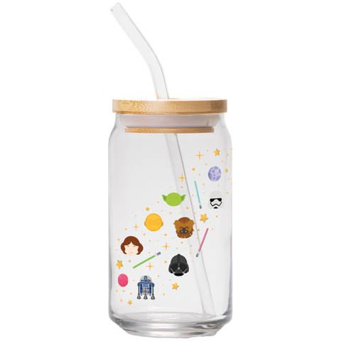 Galaxy Pixie Dust | Clear Can Glass