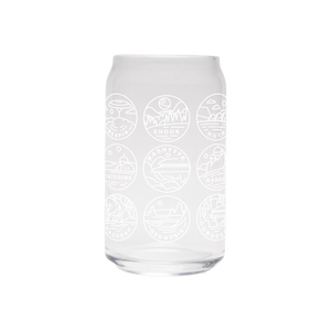 Galaxy Planets | Clear Can Glass