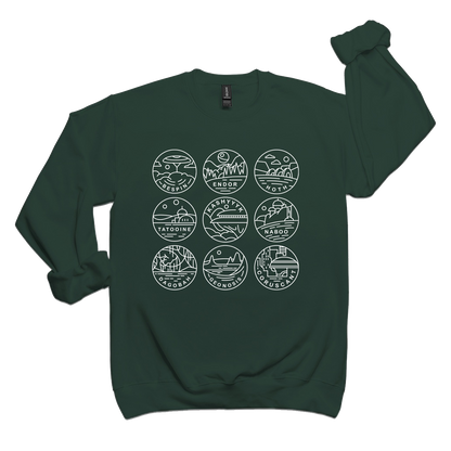 Galaxy Planets | Sweatshirt