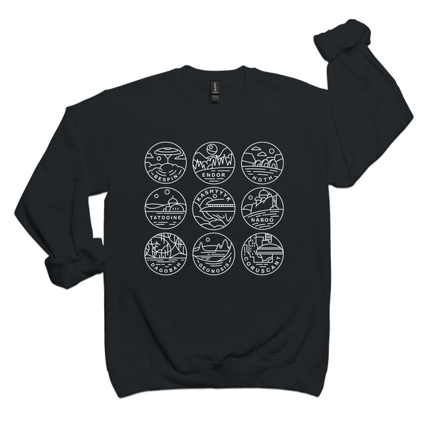 Galaxy Planets | Sweatshirt