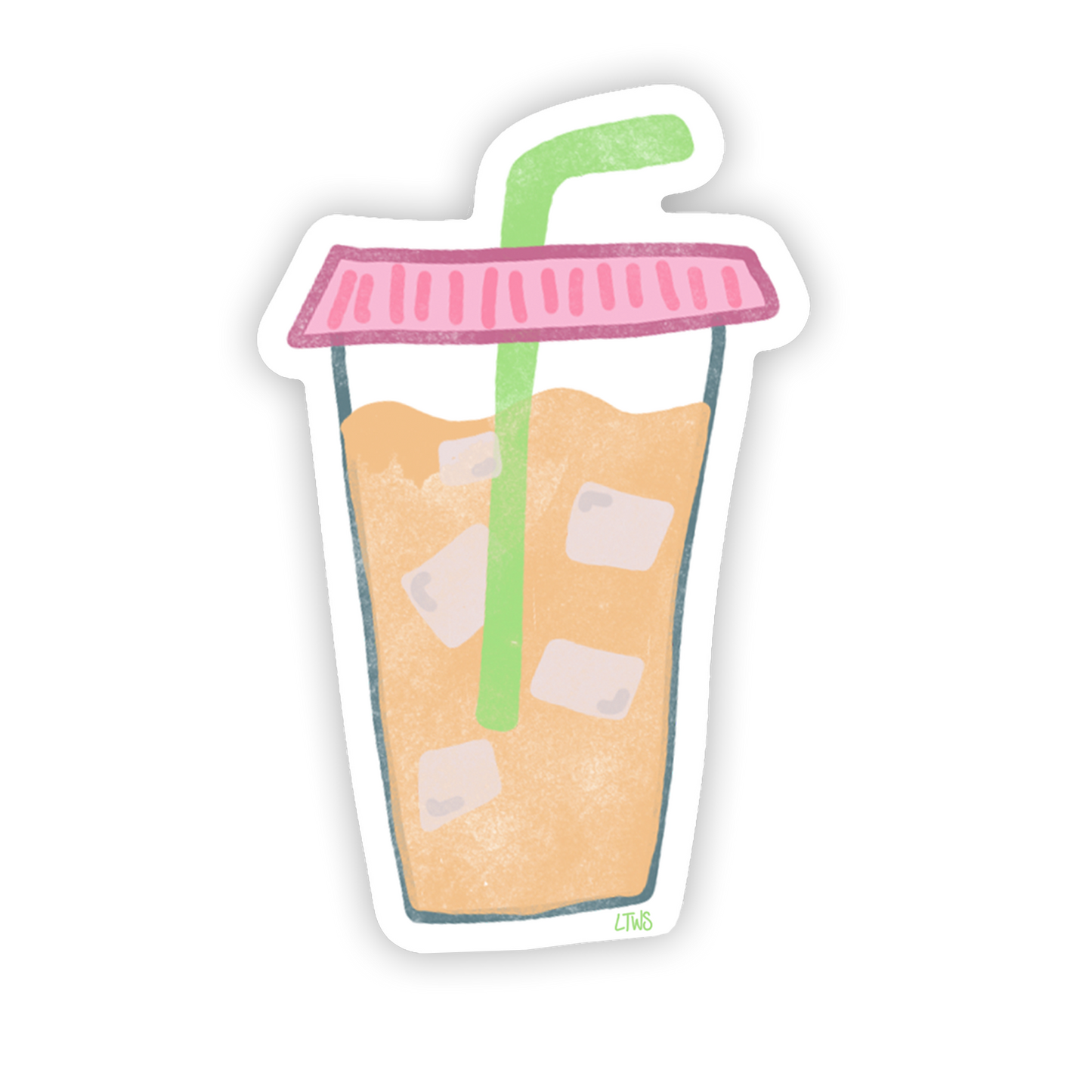 Iced Coffee | Sticker