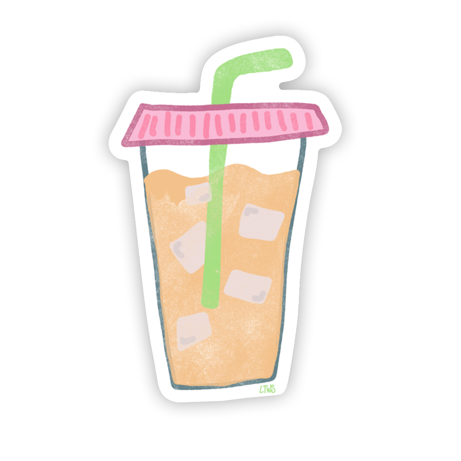 Iced Coffee | Sticker