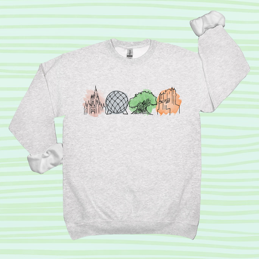 Magical Park Icons | Sweatshirt